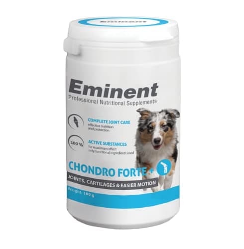 EMINENT Supplements Chondro Forte+ | Complément alimentaire pour chiens pour le bon fonctionnement des articulations, tendons et ligaments