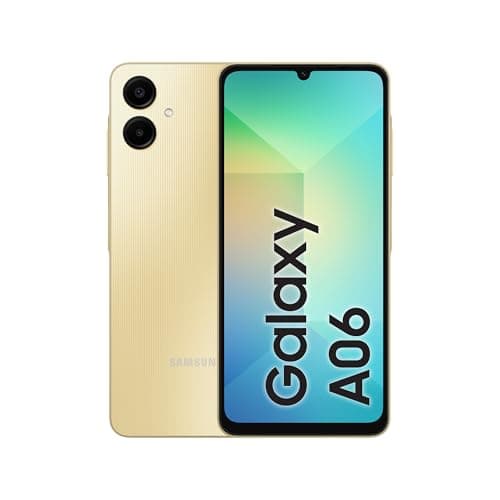 Samsung *A065F/DS Galaxy A06 (6.7'' - 4/128GB - NO EU, Garantie 2 Ans par Hem) Gold