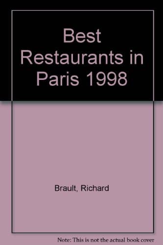 Best Restaurants in Paris 1998