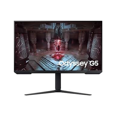 Samsung ODYSSEY G5 G51C 32'' 165Hz -1ms, Dalle VA, Résolution QHD 2,560 x 1,440, 3000 : 1, HDR10, AMD FreeSync Premium Pro, Display Port, USB & Pied Ajustable, HDMI