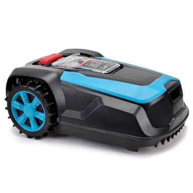 LEADZM Robot Tondeuse de 1200 m2, Tondeuse Robot avec évitement Intelligent des Obstacles, Tondeuse Robot Gazon avec Chargement Automatique, Tondeuse Autonome avec connectivité Bluetooth Wi-FI, 47% d