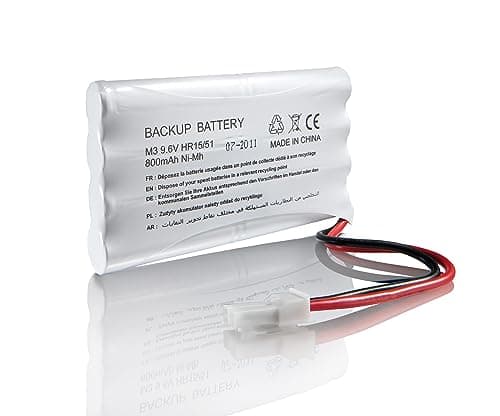 Somfy 2400720 - Batterie de Secours pour Moteur de Portail et/ou Porte de Garage | Compatible Moteurs Freevia, GDK, SGA et SGS