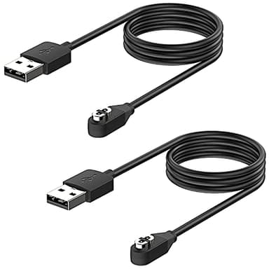 2 Pack 1M Cable de Charge Magnétique pour AfterShokz Aeropex AS800 & Shokz OpenRun Pro & OpenRun & OpenRun Mini & OpenComm Casque Bluetooth à Conduction Osseuse, Cordon de Chargeur pour AfterShokz