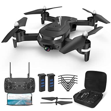 Wipkviey T26 drone avec camera 1080P HD - drones adulte, Avec vidéo en direct WiFi, Flip 3D, Capteur de gravité, Maintien de l'altitude, Mode sans tête, Pour les enfants ou les débutants