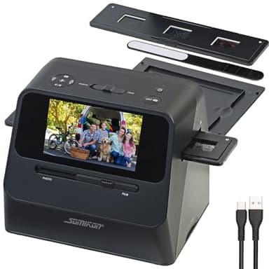 Scanner photo sans fil SD-1700 pour diapositives & négatifs 22 Mpx [Somikon]