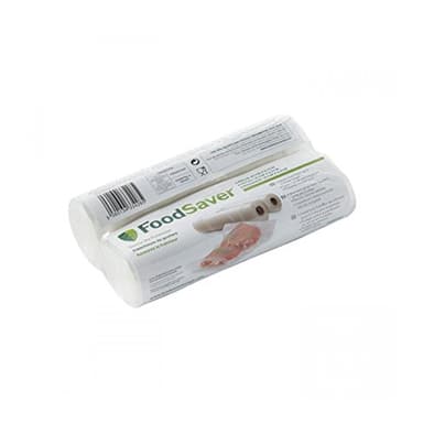 FoodSaver sacs de mise sous vide réutilisables, Sans BPA, 2 rouleaux, 20cm x 6,7m, FSR2002I