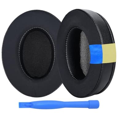 Remplacement Coussinets d'oreille pour Sony WH-1000XM3 Noise Cancelling Casque par MMOBIEL - Gel Réfrigérant Coussinet - Coussinets de Rechange – Noir