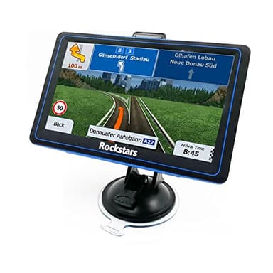 ROCKSTARS GPS Poids Lourd Camion ET Camping Europe AS 24 7 Pouces HD 2021 Gratuite A Vie GPS fiable à 100% Tester Ancien Chauffeur SAV français, NOIR