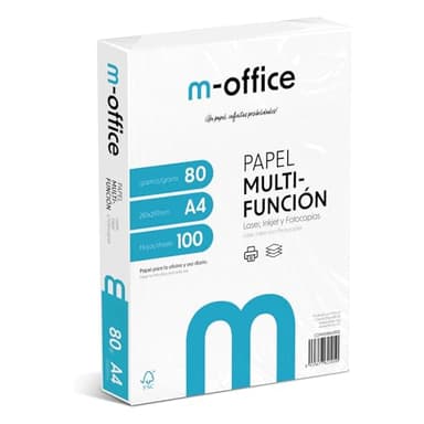 Lot de 100 feuilles A4 80 g Papier multifonction pour imprimante jet laser A4 Feuilles 210 x 297 mm