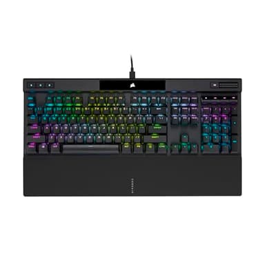 Corsair CH-9109410-NA K70 RGB Pro Clavier Gaming Mécanique, LED RGB rétroéclairée, Cherry MX Red KeysWitches, Noir,Noir