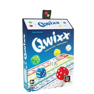Gigamic- Jeu de Dés-Qwixx, 8 ans to 99 ans, JNQX