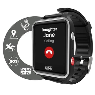 CPR Guardian Personal Alarm for Elderly and Dementia with Emergency SOS Button, GPS Location Tracking, 2-Way Voice Calling