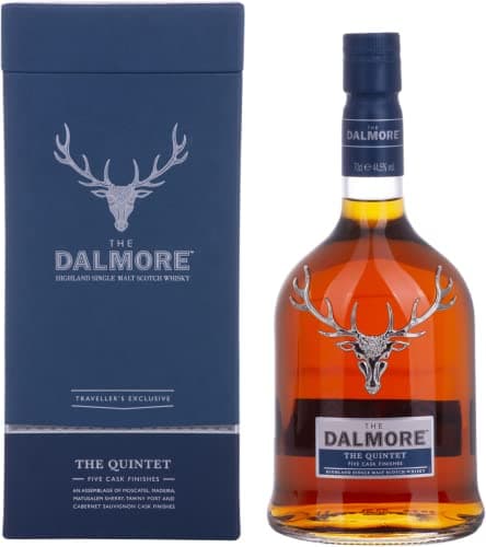 The Dalmore THE QUINTET Highland Single Malt Scotch Whisky 44,5% Vol. 0,7l in Giftbox