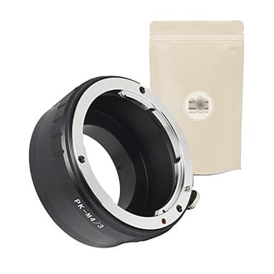 PK M4/3 Bague D'ADAPTATION Objectif PENTAX K vers BOITIER M4/3 Micro 4:3 Adaptateur 100% Métal Mise AU Point A L’Infini Conservée