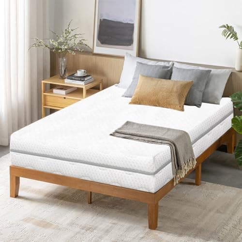 Luxirest Matelas 140x190 - Épaisseur 14cm - Matelas Memoire De Forme - Matelas Ergonomique - Confort Mi-Ferme - Développé & Produit en Europe (Blanc cassé, 140x190x14cm)