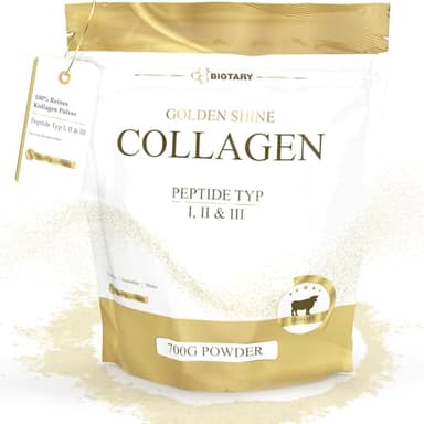 Collagène en Poudre 700 g | Hydrolysat de collagène 100% pur | Peptide 1 – 2 – 3 | Excellente solubilité | 100% Pur & Original | sans additifs | Goût neutre