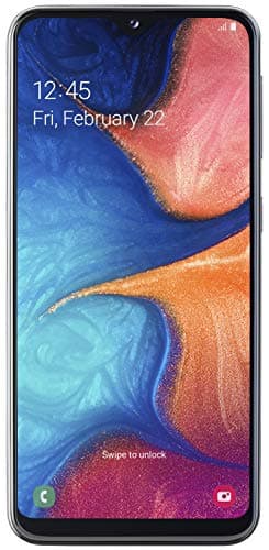 Samsung Galaxy A20e, téléphone portable de 32 Go, noir, Double SIM, Android 9.0 (Pie)