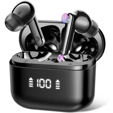 Ecouteur Traducteur Instantané, 48H AI Traduction Vocale Instantanée Écouteurs avec 134 Langues et 4 Modes de Traduction, Buletooth 5.3 Oreillette Traduction Instantanée pour Voyage/Affaires/Études