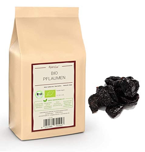 1kg de prunes BIO séchées de France, dénoyautées - délicieuses pruneaux, non sulfurés et non sucrés