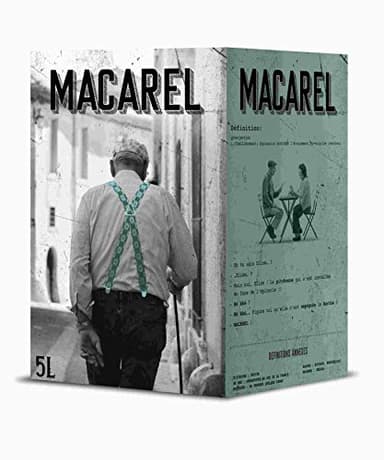 Jemangefrancais "Macarel" Vin de Table Rosé en Cubi, 5 L