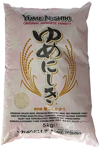 Yumenishiki Riz à grains courts 5 kg