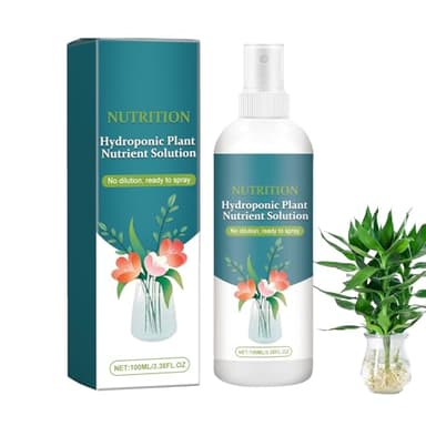 Solution nutritive pour - Engrais liquide hydroponique - Nutriments essentiels pour les installations de jardin, favorisent la croissance et la santé des vigoureuses