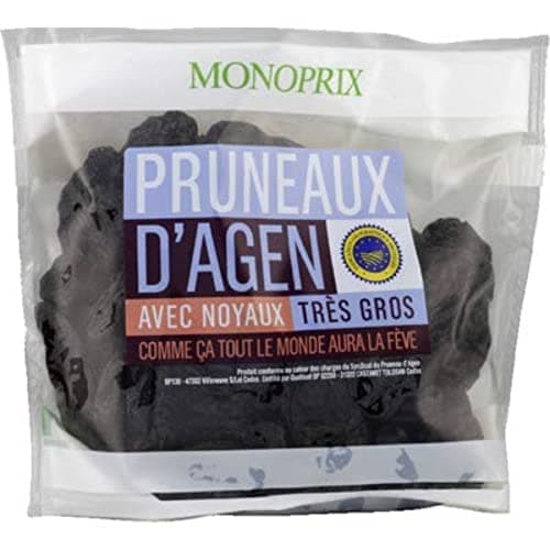 Monoprix Pruneaux d Agen secs avec noyaux - Le sachet de 500g