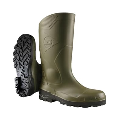 DUNLOP Protective Footwear Devon, Bottes de sécurité Mixte adulte, Vert (Green), 43 EU