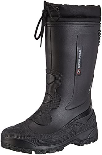 Spirale Homme John Bottes en Caoutchouc, Noir, 39 EU