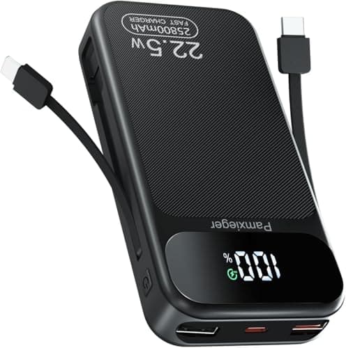Power Bank 25800mAh 22.5W PD3.0 QC4.0 Batterie Externe Charge Rapide Batterie Portable USB C Input & Output avec LCD L'affichage pour Smartphone, Tablets et Autres