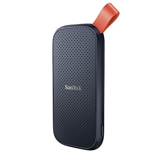 SanDisk 2 To Portable SSD, Disque SSD externe, USB 3.2 Gén. 2, jusqu'à 520 Mo/s
