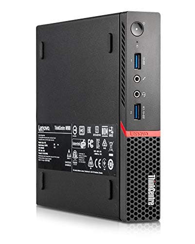 Lenovo ThinkCentre M900 Tiny Intel Quad Core i5 256 Go SSD Disque dur 8 Go memoire Windows 11 ProBusiness Desktop Computer Mini PC reconditionne