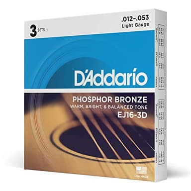 D'Addario Cordes Guitare Acoustique