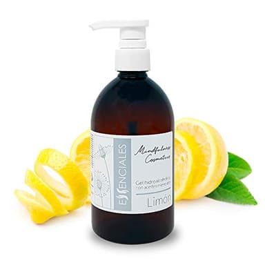 Essenciales Gel hydroalcolique désinfectant avec huiles essentielles 100 % pures 500 ml