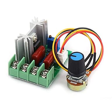 AC 50-220V 2000W SCR Régulateur de Tension Électrique Module, Carte Stabilisateur de Tension de Sortie Transformateur Commutateur Température/Régulateur de Vitesse Variateur de Lumière