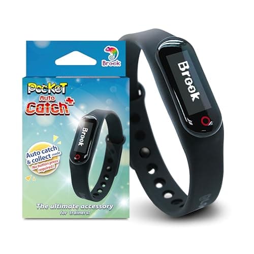 Brook Pocket Auto Catch Plus+Spin Catching Poke Mon Ramasser des Objets Bracelet Accessoire Rappel pour déconnexion, Affichage de la capacité de la Batterie