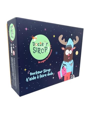 Blackrock Games Docteur SIROP T'AIDE A Faire Dodo - accompagnez Les Enfants vers Un Meilleur Sommeil - de 3 à 8 Ans - Finis Les rappels à répétition - Aide aux Parents - rituel du Coucher