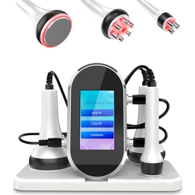 Cozion Appareil de Radiofréquence à Cavitation Ultrasonique Multipolaire, 40K Corps Amincissant Machine 3 en 1 Haute Fréquence Perte de Poids Machine de Beauté à Cavitation Soins de la Peau