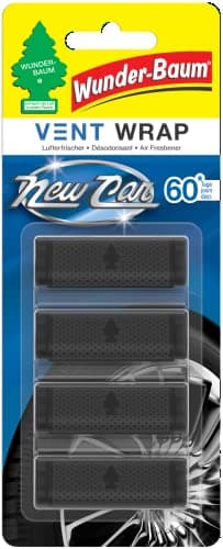 Arbre Magique® Rafraîchisseur d'air parfumé Vent Wrap Invisible New Car. Super arôme de Longue durée pour la Voiture, la Maison, Le Bureau, etc, 1 UNITÉ