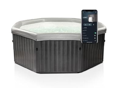 eRobot Piscine - Spa Rigide Tuscany Premium Frame 6 Places MSpa + WiFi 2023 Connecté