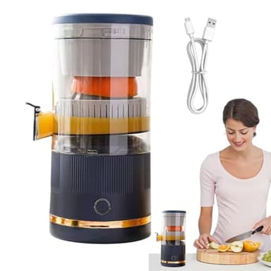 Presse-agrumes à séparation automatique | Presse-jus d'orange, séparation automatique, presse-fruits | Presse-agrumes portable, presse-agrumes orange 7,4 V pour agrumes, citron, pamplemousse, citron v