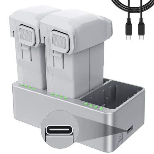 MVMOD Mini 4 Pro/Mini 3 Batterie Plus 3850 mAh & Mini 3 Pro Hub de charge bidirectionnel Compatible avec DJI Mini 3/Mini 4 Pro, 47 minutes Max pour batterie DJI Mini 3