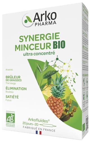 Arkopharma Synergie Minceur Thé Vierge Fucus Bouleau Ananas