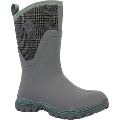 Muck Boots Arctic Sport II Mid Bottes imperméables doublées Chaudes pour Femme, Gris, 42 EU