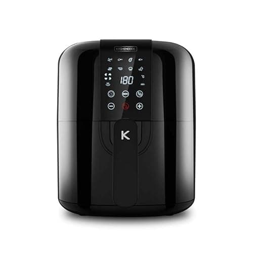 Friteuse Sans Huile De 3l - 8 Programmes Airmed Noir De Kitchencook