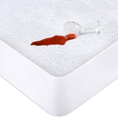 Utopia Bedding Protège Matelas 140 x 200 x 30 cm Imperméable, Certifié Oeko TEX, Alèse Drap Housse, Matelas Couvre, Respirant, Élastique Tout Autour