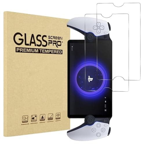 PHONILLICO Verre Trempé pour Sony Playstation PS5 Portal [Pack de 2] PS Portal Film Protection Ecran Resistant Vitre Protecteur Anti Rayure