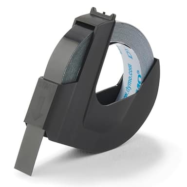 Dymo 3D Ruban de marquage 9mmx3m Plastique Brillant Noir