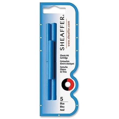Sheaffer Skrip Lot de 5 cartouches d'encre pour stylo-plume Bleu
