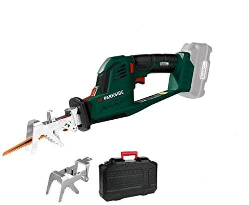 PARKSIDE Scie d'élagage sans fil PASA 20-Li - Vitesse de course réglable en continu - Avec équipement Softgrip (sans batterie)